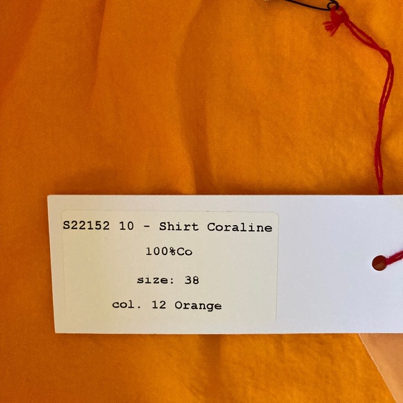 H+ Hannoh Wessel Shirt Coraline NWT Size 38 - Picture 7 of 11